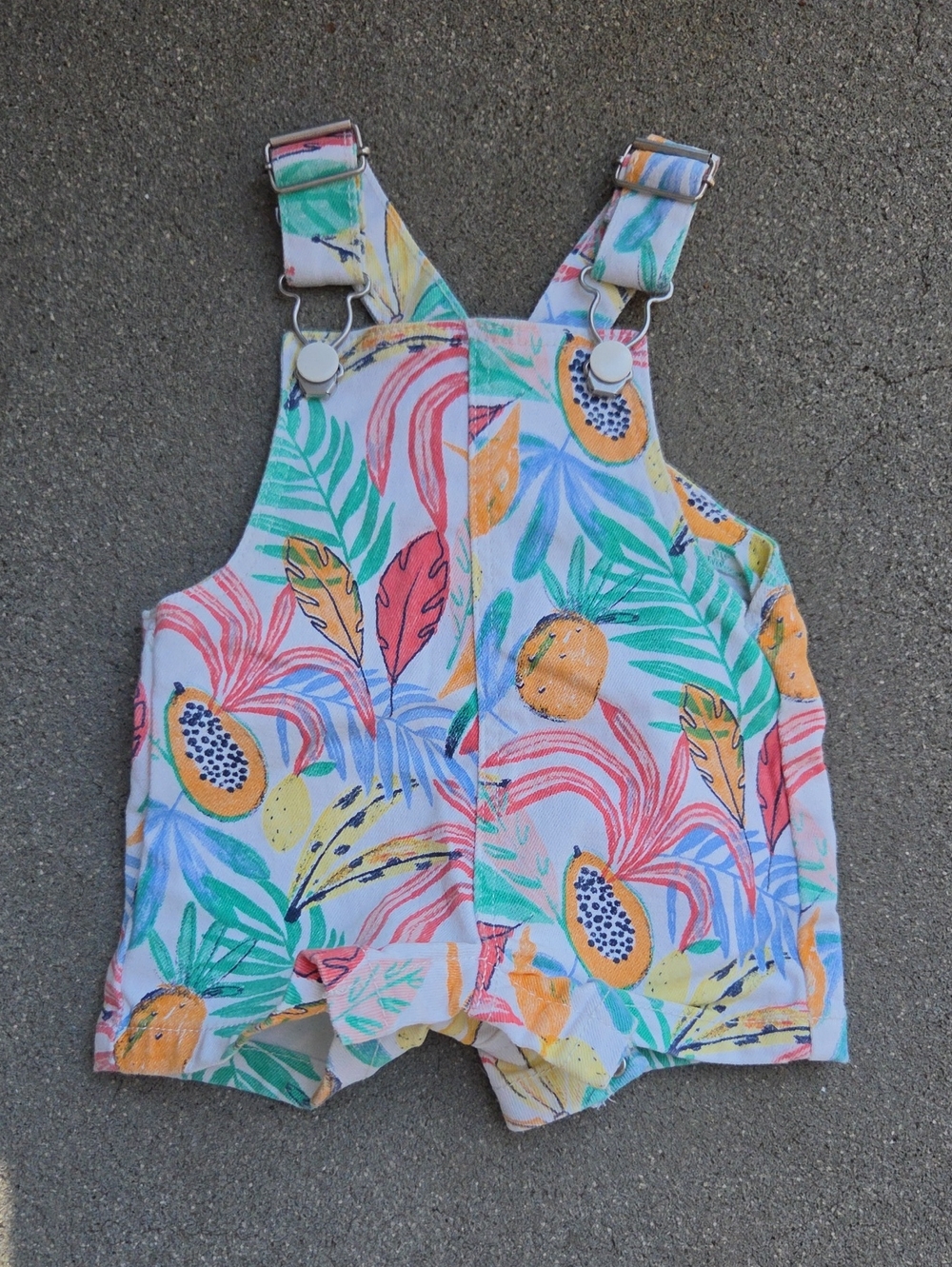 Primark Multi-Colored Tropical Fruit Kids Romper